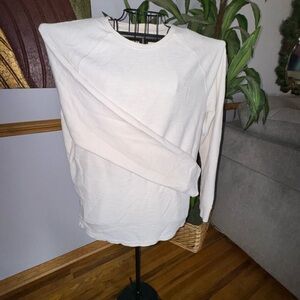 Goodfellow & Co Women's Off-White Long Sleeve Top